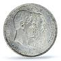 Belgium 1 franc Independence 50th Anniversary KM-38 AU58 PCGS silver coin 1880