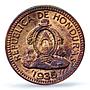 Honduras 1 centavo Regular Coinage Heavy Type KM-77.1 MS64 PCGS bronze coin 1935