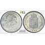 Hungary 1 forint Regular Coinage Francis Joseph I AU58 PCGS silver coin 1878