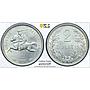 Lithuania 2 litu Republic Regular Coinage KM-77 UNC PCGS silver coin 1925