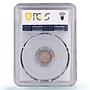 Peru 1 sol Republic In Hoc Signo Vinces KM-Tn1 MS62 PCGS silver coin 1910