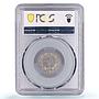 Switzerland 20 rapen Regular Coinage Libertas Liberty KM-29 AU58 PCGS coin 1885
