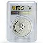 Cook Islands 2 dollars Sherlock Holmes Final Problem PL70 PCGS silver coin 2007