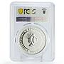 Cook Islands 2 dollars Classic Cars Speedster Bugatti 57 PL68 PCGS Ag coin 2006