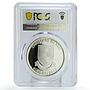 Kiribati 10 dollars Christmas Silent Night Horse PR69 PCGS silver coin 2012