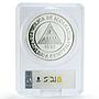 Nicaragua 250 cordobas Barcelona Olympics Royal Visit PR65 PCGS silver coin 1992