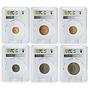 Oman Muscat 2 5 10 25 50 100 baisa Set Said Coinage MS62 MS64 MS65 coins 1970