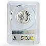 Mexico 1 peso Precolombina Senior Limas Sculpture PR69 PCGS silver coin 1996