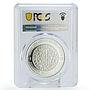 Mexico Numismatic Society Luis I 8 Reales SP67 PCGS silver token medal coin 1971
