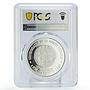 Mexico Numismatic Society Carlos I 4 Reales SP66 PCGS silver medal coin 1971