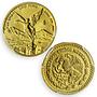 Mexico 1/20 onza Libertad Angel of Independence MS64 PCGS gold coin 2002