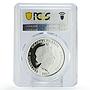 Solomon Islands 2 dollars Treasures Ramses Temple PR69 PCGS silver coin 2015