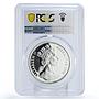 Gibraltar 1 crown Preserve Planet Earth Shag Birds PR69 PCGS silver coin 1996
