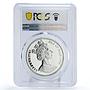 Isle of Man 1 crown Preserve Planet Razorbill Bird PR70 PCGS silver coin 1996