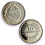 Costa Rica 10 centimos Regular Coinage BCCR KM-185.2 PR69 PCGS CuNi coin 1976