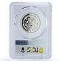 Mexico 1/2 onza Libertad Angel of Independence PR69 PCGS silver coin 1992