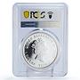 Tuvalu 1 dollar Seafaring Cutty Sark Ship Clipper PR70 PCGS silver coin 2012