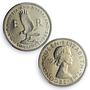 Rhodesia Nyasaland 2 shillings Regular Coinage Eagle PR65 PCGS silver coin 1955