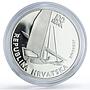 Croatia 100 kuna Atlanta Olympic Games Sailing Paralympic proof silver coin 1996