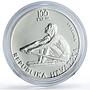 Croatia 100 kuna Atlanta Olympic Games Waterpolo Rowing proof silver coin 1996