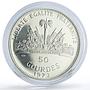 Haiti 50 gourdes Mother with Child proof silver coin 1973