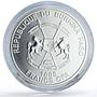 Burkina Faso 1000 francs Africa Spirit Wildlife Elephant Fauna silver coin 2016
