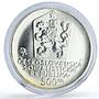 Czechoslovakia 500 korun Composer Ludovit Stur Music silver coin 1981