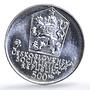 Czechoslovakia 500 korun Composer Ludovit Stur Music silver coin 1981