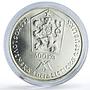 Czechoslovakia 500 korun Matica Slovenska Society Institute silver coin 1988