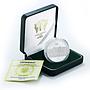 Ukraine 10 hryvnas 10 Years of the National Bank Silver Proof Coin 2001