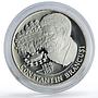 Moldova 50 lei Constantin Brancusi 125th Anniversary Art proof silver coin 2001