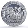 Mexico 10000 pesos Precolombina Piedra de Tizoc 5 oz silver coin 1992