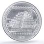 Mexico 10 pesos Precolombina Pyramid El Tajin 5 oz silver coin 1993