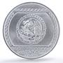 Mexico 10 pesos Precolombina Pyramid El Tajin 5 oz silver coin 1993