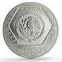 Mexico 10 pesos Precolombina Piramide Castillo Pyramid 5 oz silver coin 1994