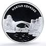 Turkiye 20 lira Mostar Bridge Rebuilding Architecture proof silver coin 2005