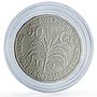 France Guadeloupe 50 centimes Colonial Coinage Arawak Man KM-40 CuNi coin 1903