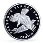 Gibraltar 1 crown Preserve Planet Earth Eagle Bird Fauna proof silver coin 1994