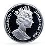 Gibraltar 1 crown Preserve Planet Earth Eagle Bird Fauna proof silver coin 1994