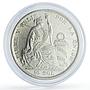 Peru 1/2 sol Republic Regular Coinage Seated Liberty KM-216 silver coin 1923