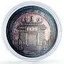 Macau 20 patacas Rat Mouse Year A Ma Temple Church Architecture silver coin 2008