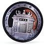 Macau 20 patacas Rat Mouse Year A Ma Temple Church Architecture silver coin 2008