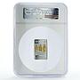Macedonia 100 denars St Sophia Faith Love Hope Church PF69 NGC silver coin 2014