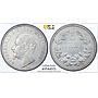 Bulgaria 5 leva King Ferdinand I Coinage KM-15 XF45 PCGS silver coin 1892