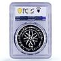 Brunei 70 sen Sultan Bolkiah 70th Anniversary Politics PR67 PCGS CuNi coin 2016