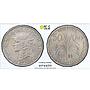 France Guadeloupe 50 centimes Colonial Coinage Arawak Man MS63 PCGS Ni coin 1921