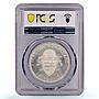 Hungary 5 pengo King Saint Stephan Istvan I Restrike MS64 PCGS silver coin 1938