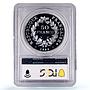 France 50 francs Freedom Equality Fraternity Piefort SP69 PCGS silver coin 1980