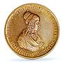 Germany Westphalia 500 mark Annette Hulshoff Horse MS64 PCGS brass coin 1923