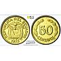 Ecuador 50 centavos Republic Coinage PATTERN TRIAL KM-Pn14 SP64 PCGS coin 1975